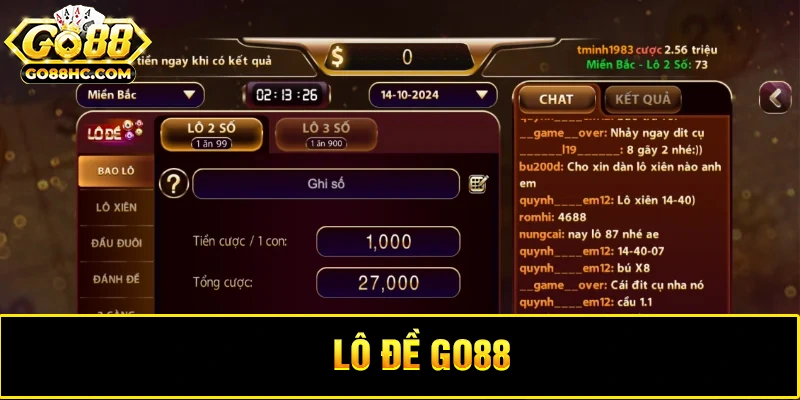 Giao diện Go88 dễ dùng phù hợp cho người mới và lâu năm