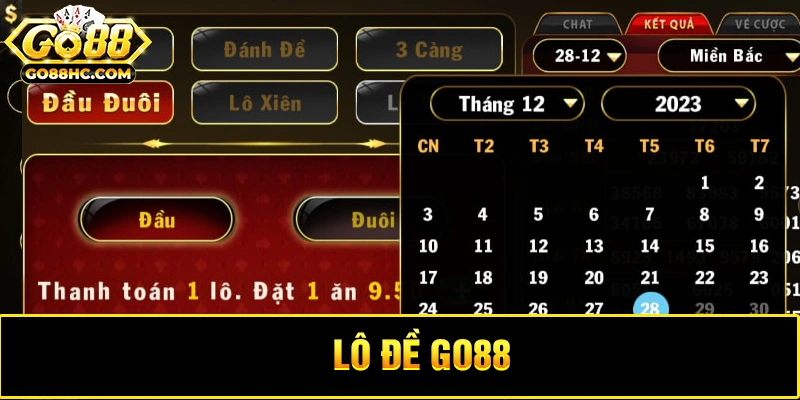 Hướng dẫn chơi lô đề Go88 đăng ký nạp tiền đặt cược